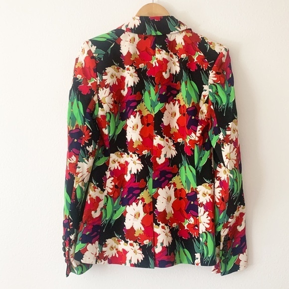 Veronica Beard Floral Miller Dickey Blazer - Picture 8 of 12